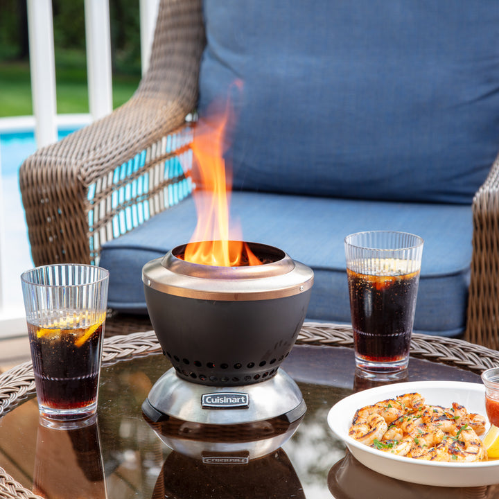 Cuisinart Outdoors® Cleanburn Smokeless Tabletop Fire Pit