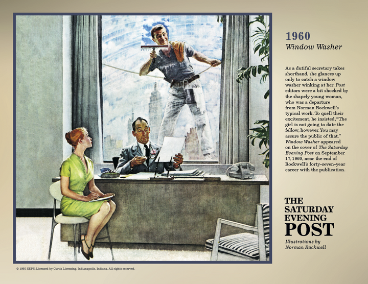 Triumph® Calendars The Saturday Evening Post Illustrations by Norman Rockwell Calendar