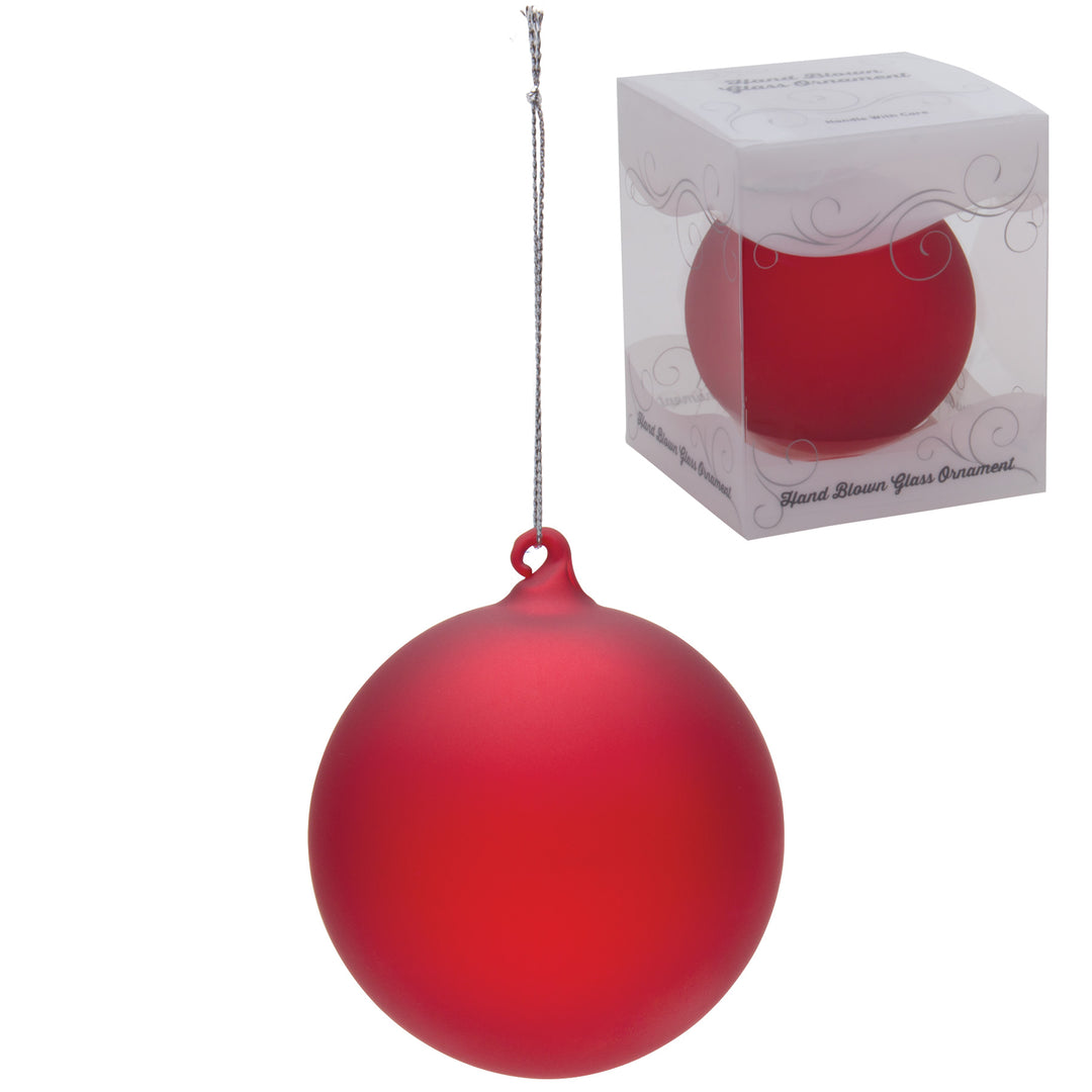 Hand Blown Glass Ornament