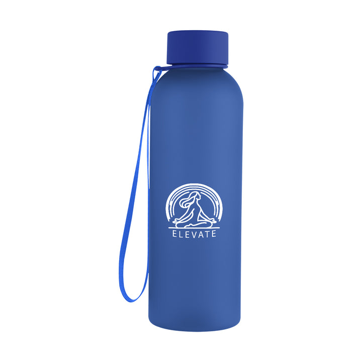 20 Oz. Morgan rPET Rubberized Bottle With Carry Strap