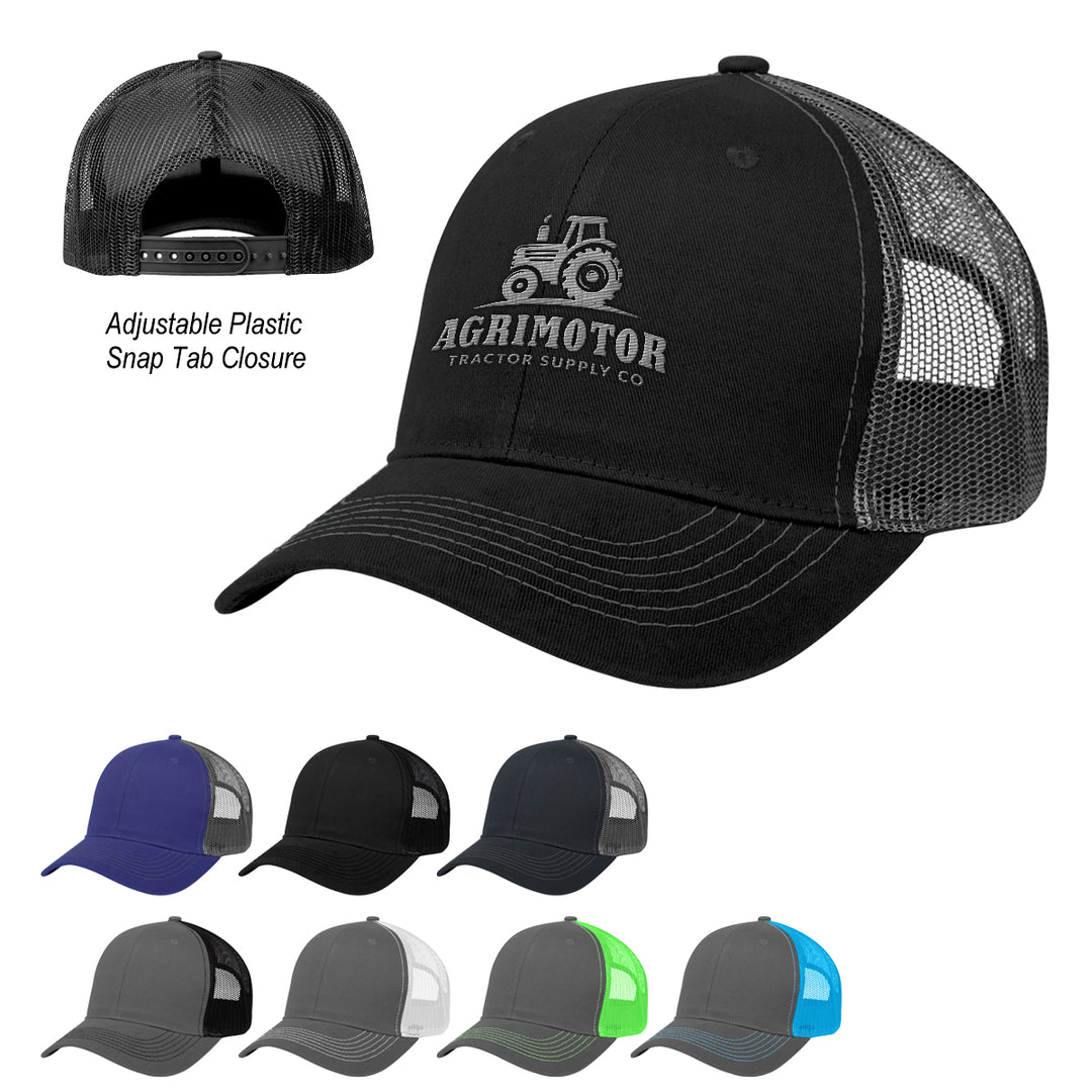 Cotton Twill Mesh Back Cap