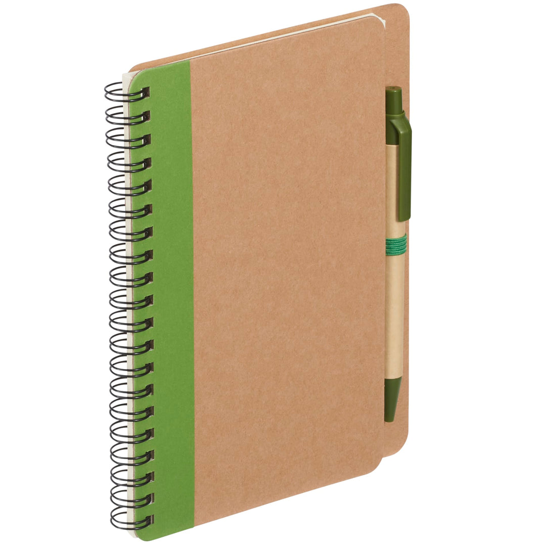 FSC® Mix 5" x 7" Eco Spiral Notebook with Pen