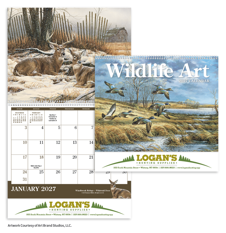 Triumph® Calendars Wildlife Art Calendar