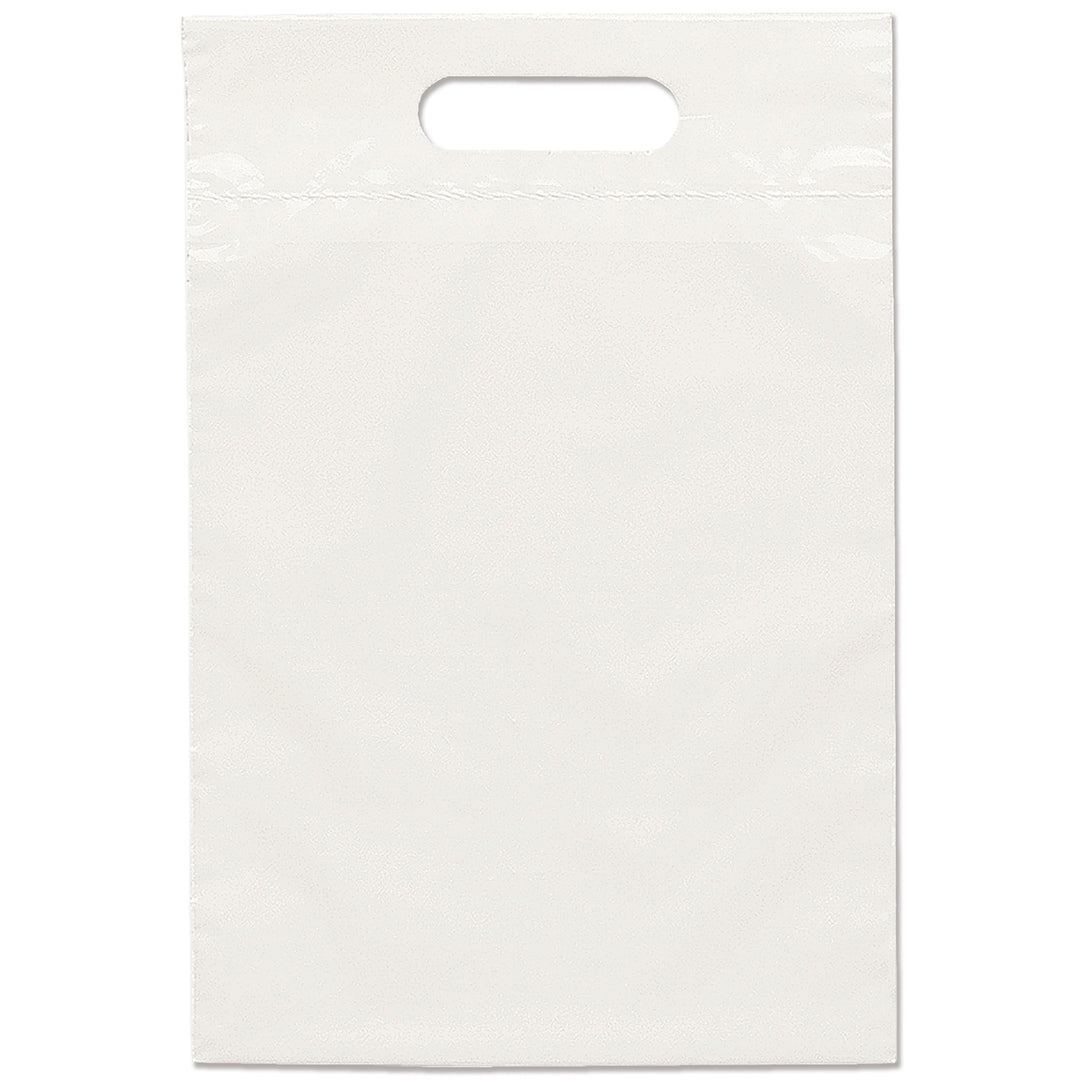 Eco Die Cut Handle Bag - 9 1/2W x 14H - Flexo Ink Print