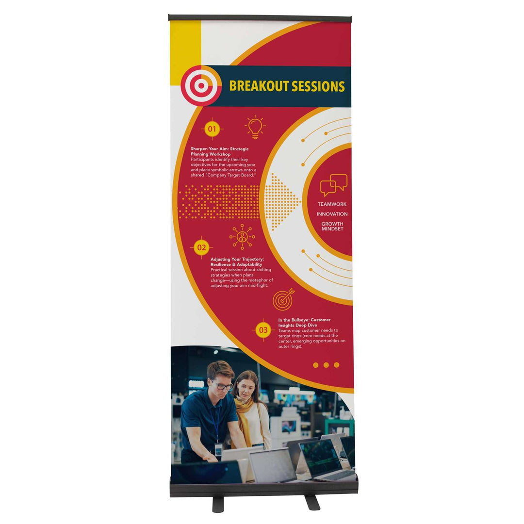 31.5" Economy Retractor Kit (No-Curl Hybrid Media)
