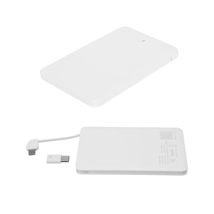 Slim 2500 MAH 3-In-1 Power Bank