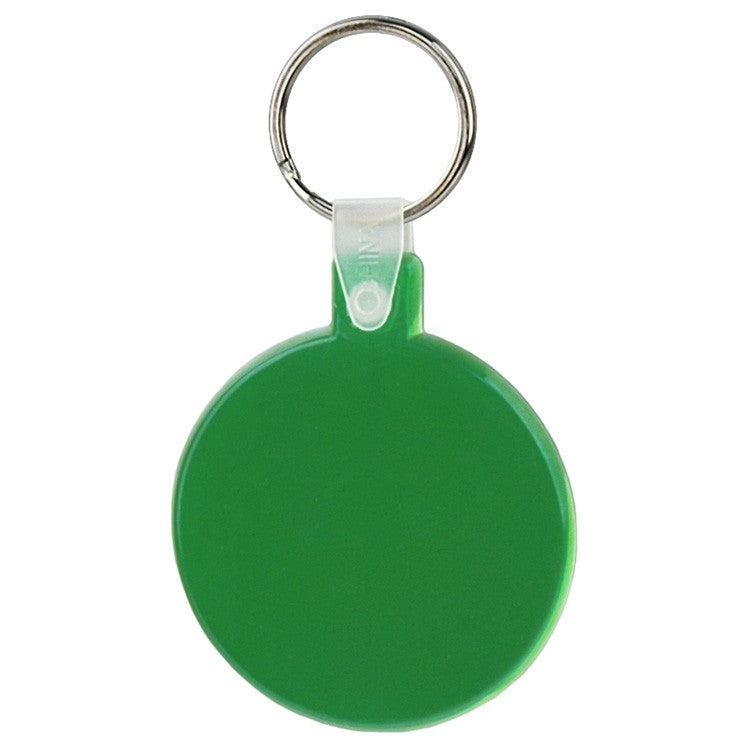 Soft Squeezable Key Tag (Round)