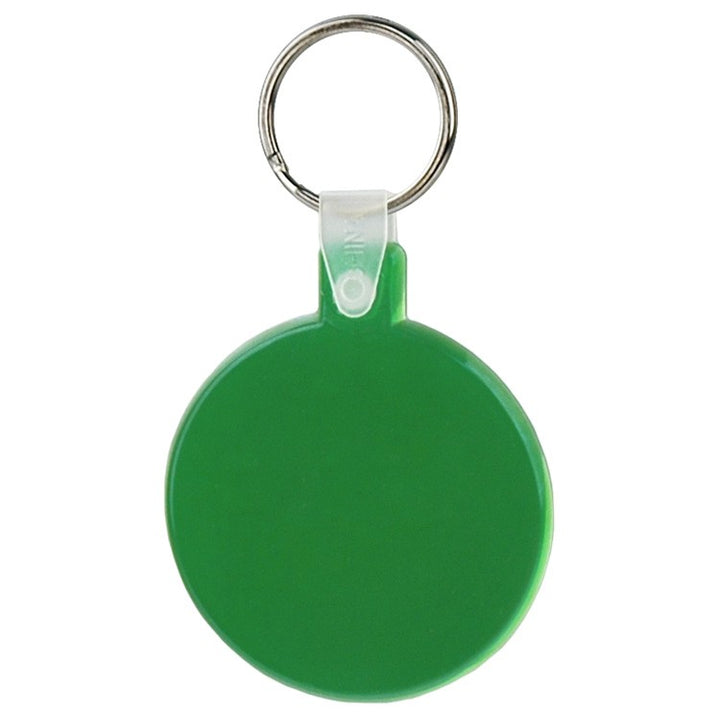 Soft Squeezable Key Tag (Round)