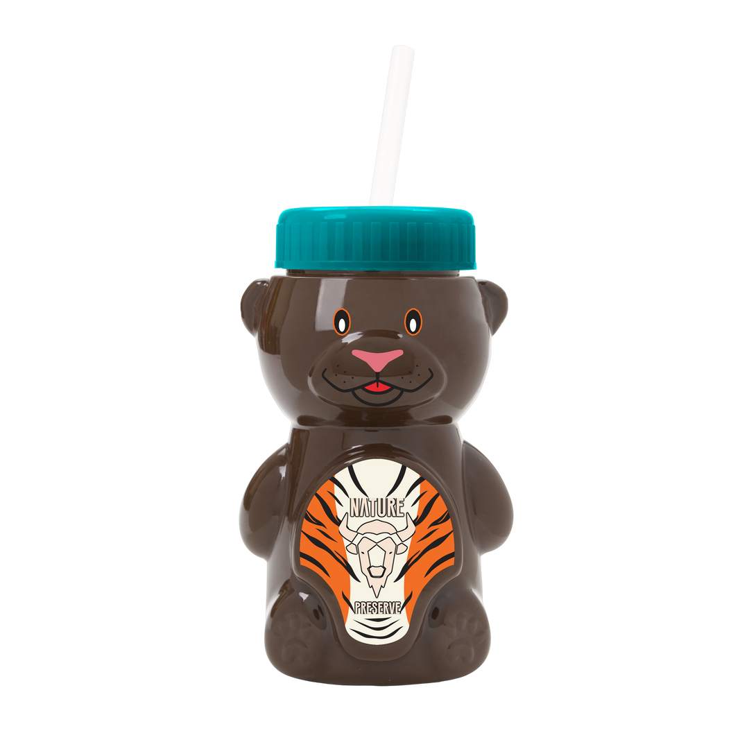 Cubbie RPET Bottle with Straw Lid - 20 oz.