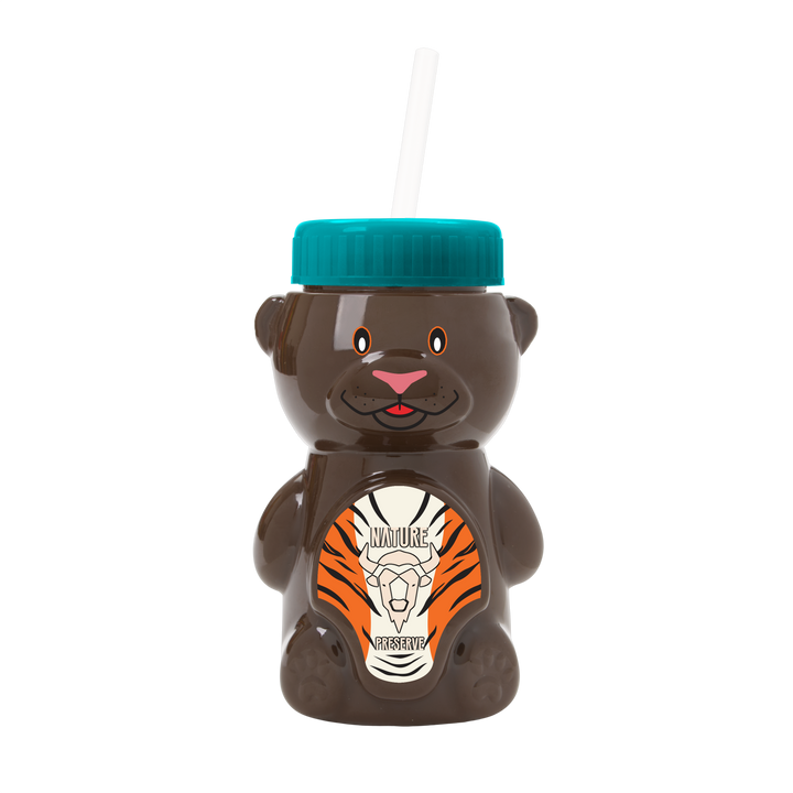 Cubbie RPET Bottle with Straw Lid - 20 oz.