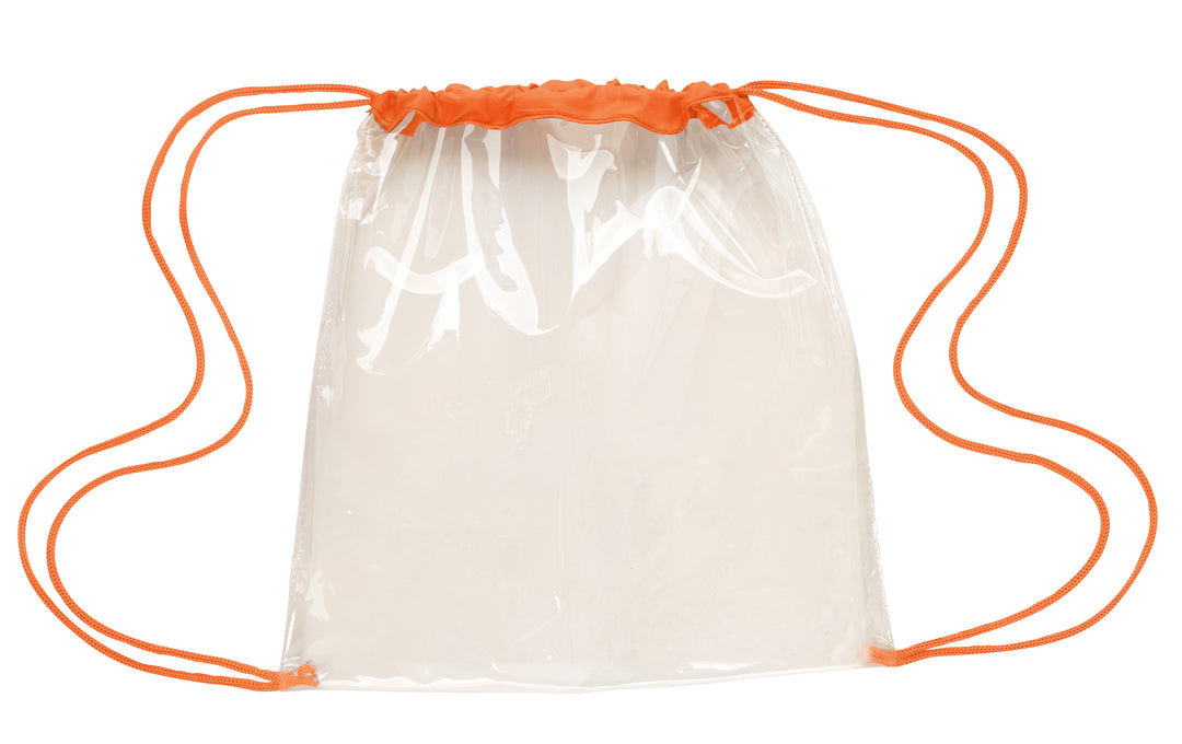 Good Value™ Clear Game Drawstring Backpack