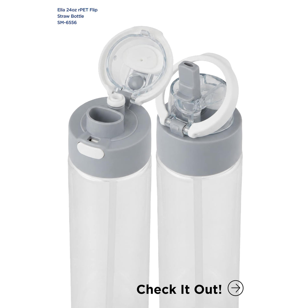 Ella RPET Single Wall Sports Bottle 24oz