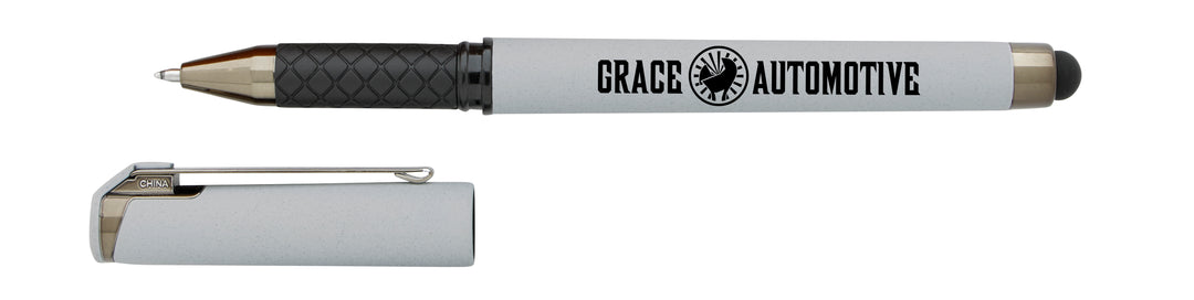 Good Value™ Cali Stylus Gunmetal Suede RABS Pen