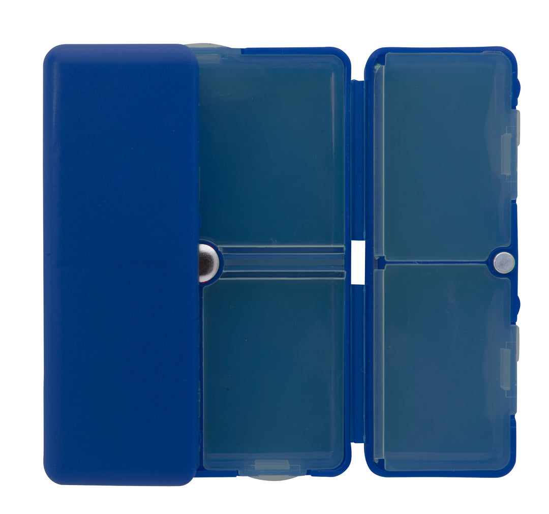Good Value™ Magnetic Dual-Open Pill Box