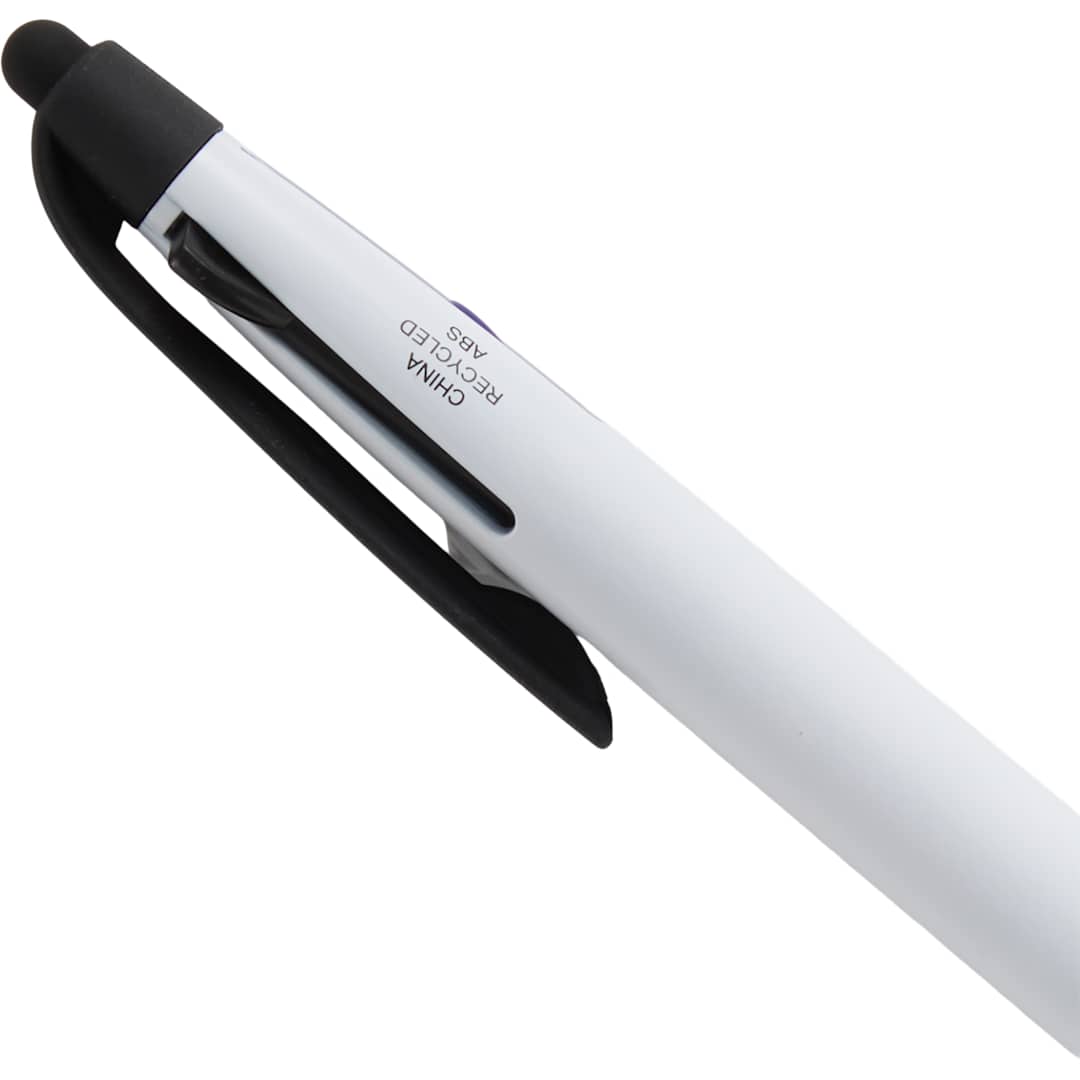 Tri-Color Ink Recycled Stylus Pen