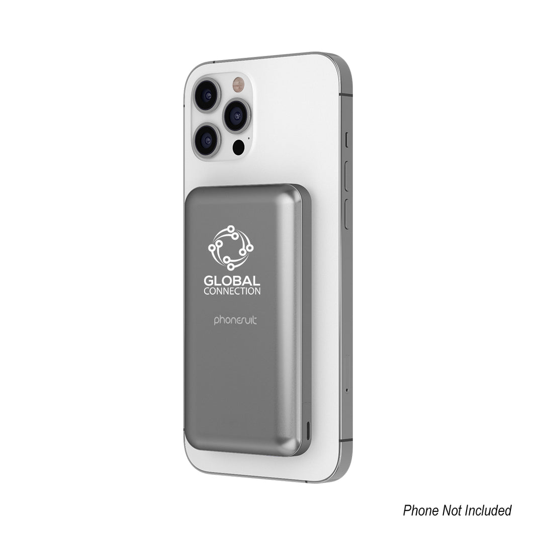 10,000mAh  PhoneSuit® Mag Max Wireless Portable Pocket Charger & Battery Pack