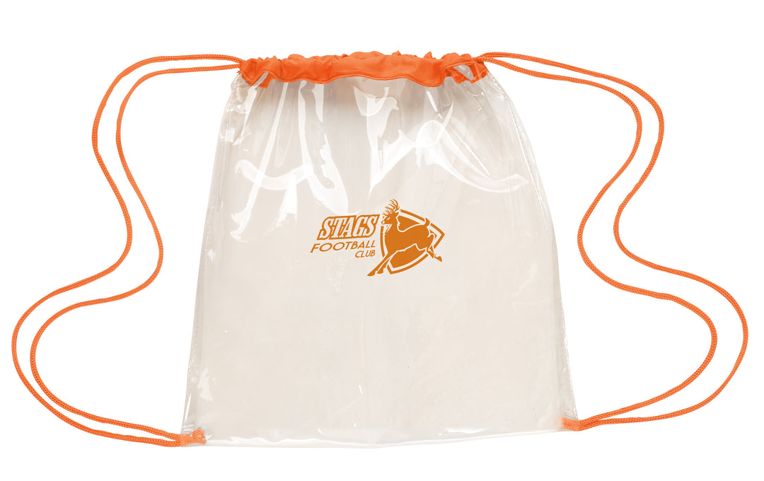 Good Value™ Clear Game Drawstring Backpack