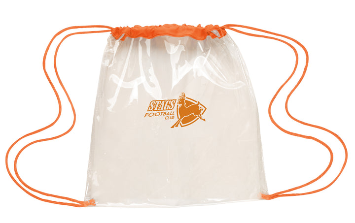 Good Value™ Clear Game Drawstring Backpack