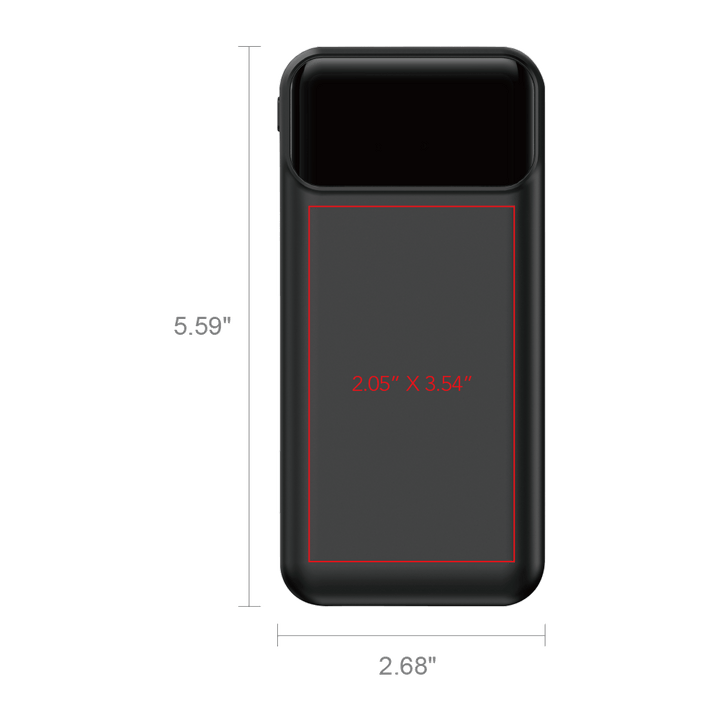 Santa Ana Digital Display Wireless Power Bank PD 15W
