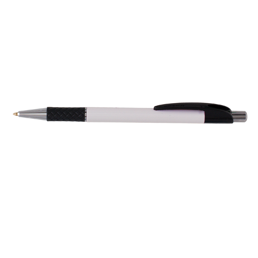 Elite Slim Chrome Basket Weave Pen