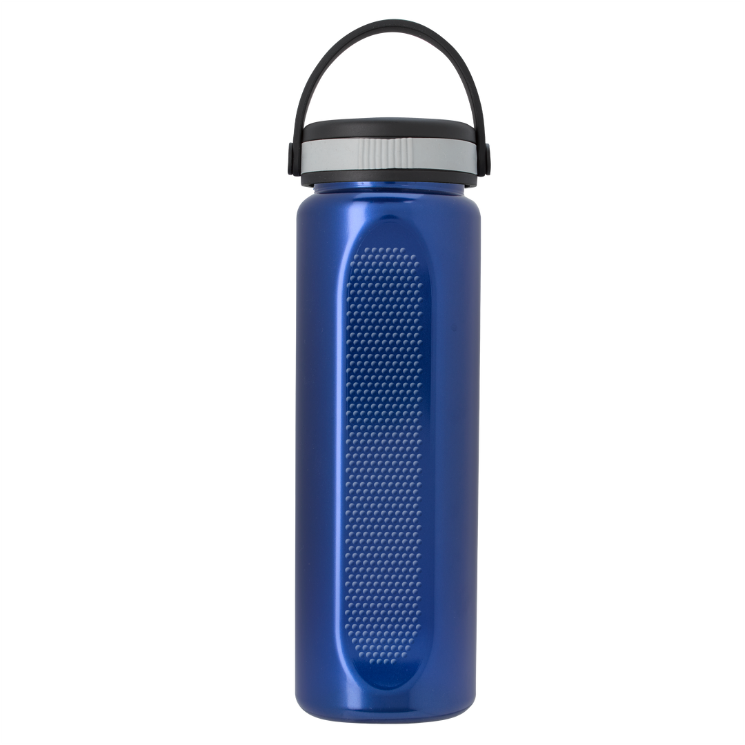 Boss Embossed RPET Bottle with Grip Lid - 26 oz.