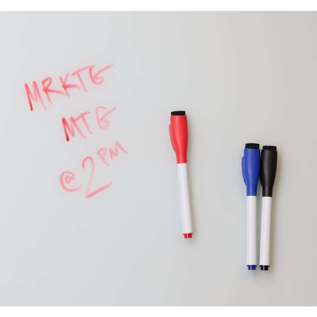 3-Piece Recycled Dry Erase Marker Set