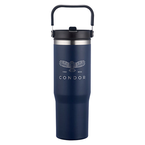 Oreno 30 oz Stainless Steel/Polypropylene Travel Tumbler