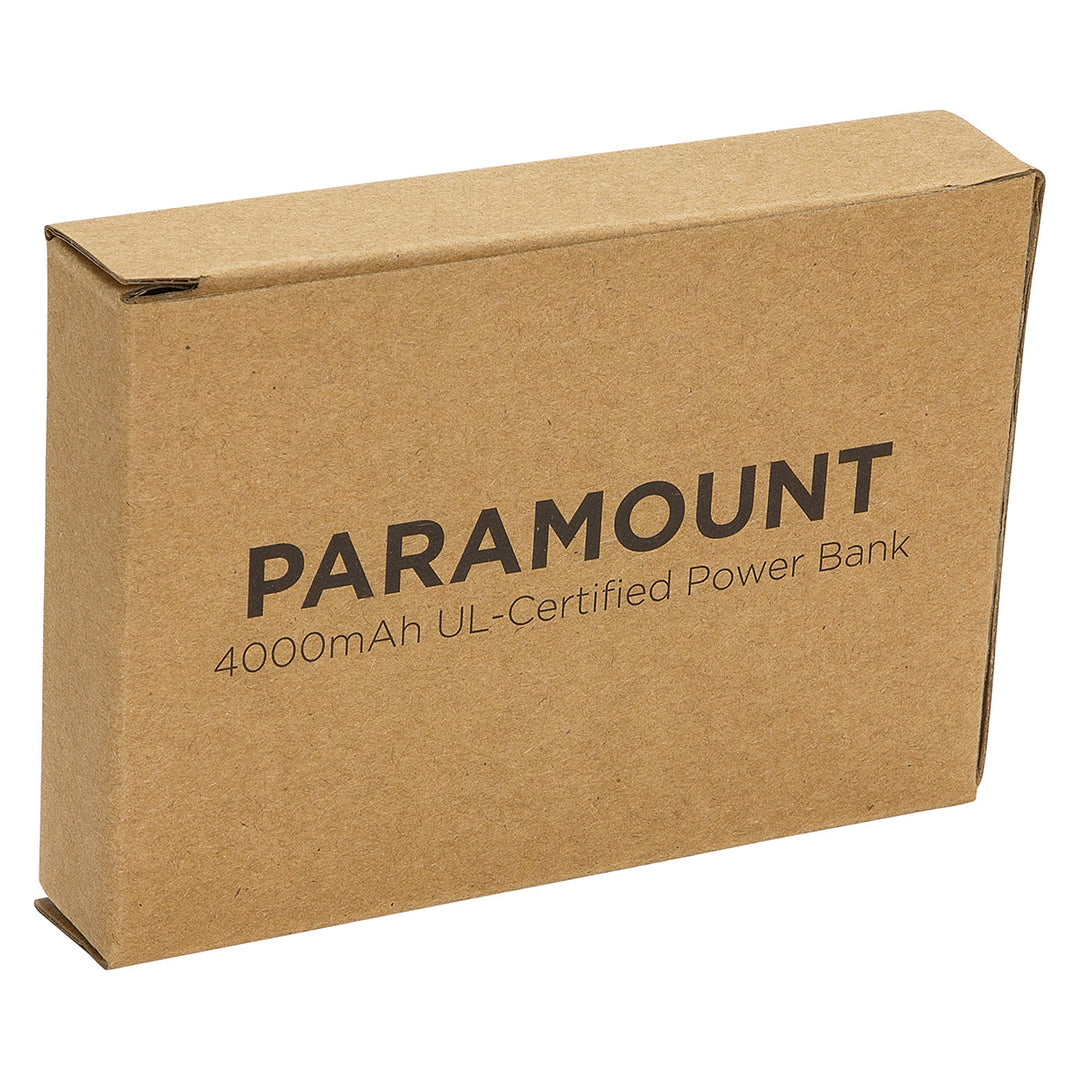 Paramount 4000mAh UL-Certified Power Bank
