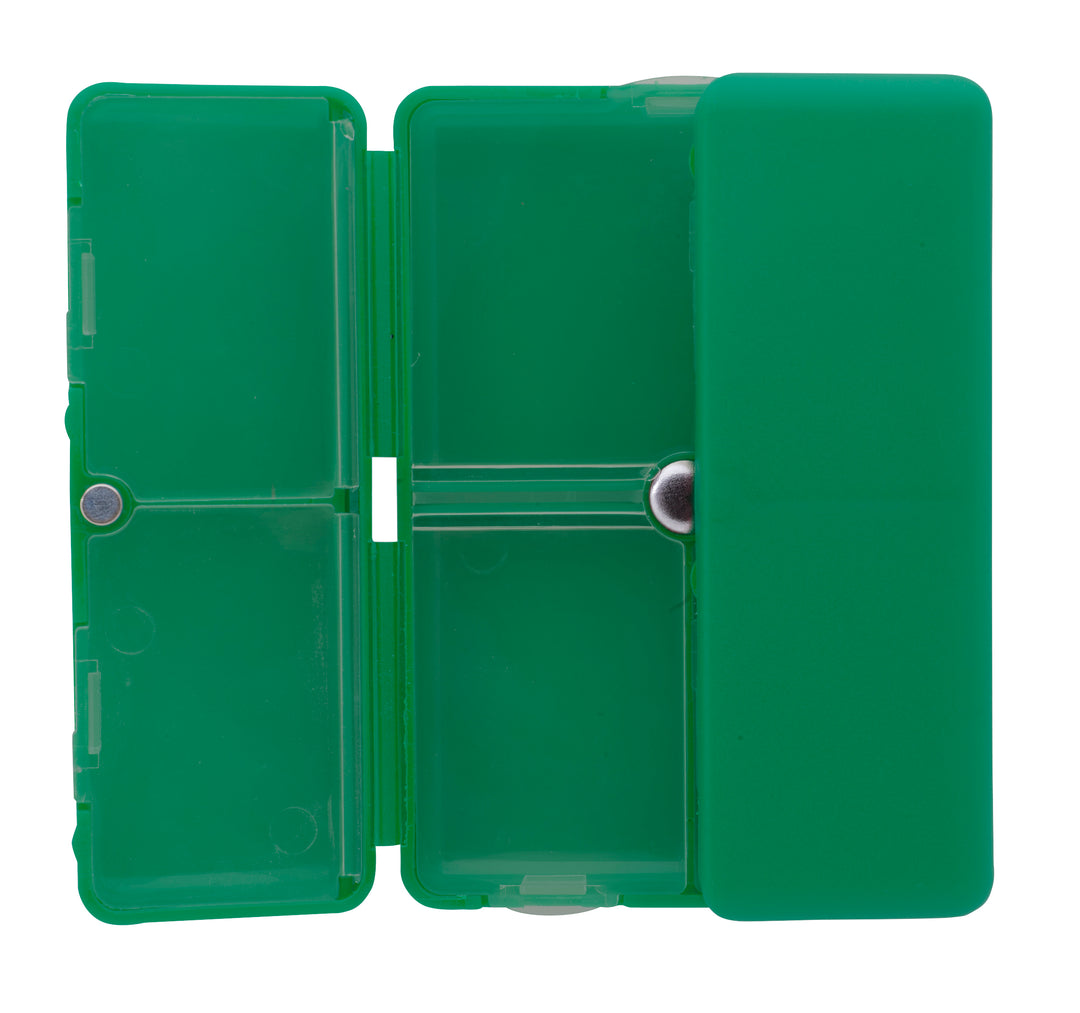 Good Value™ Magnetic Dual-Open Pill Box