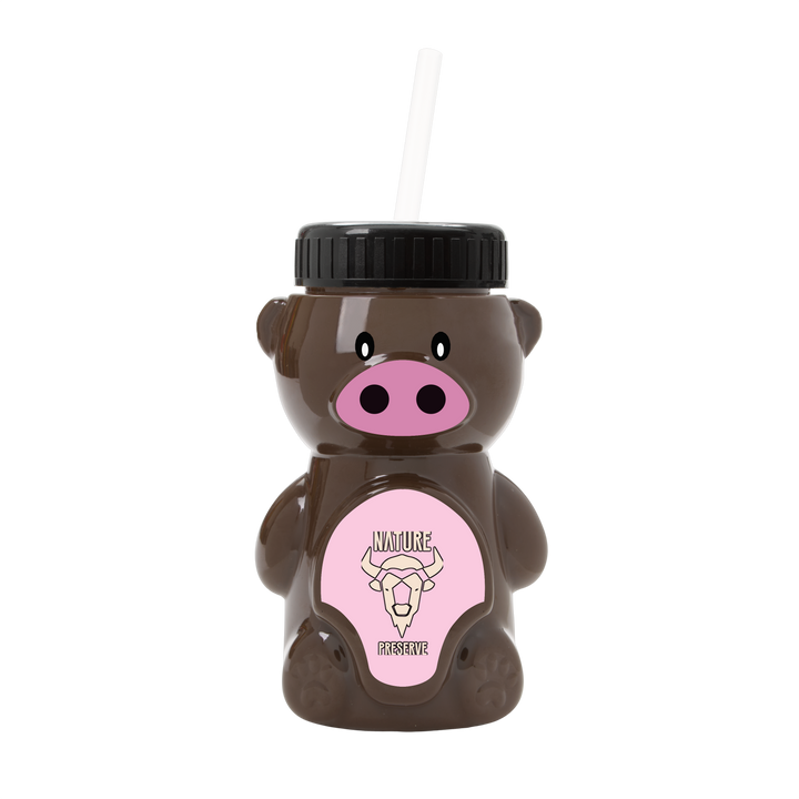 Cubbie RPET Bottle with Straw Lid - 20 oz.