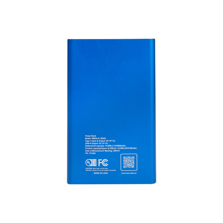 UL Listed Slim Power Bank 2.0