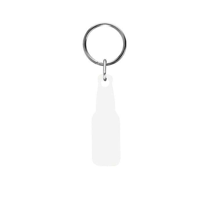Full Color Wood Key Tag - 2"