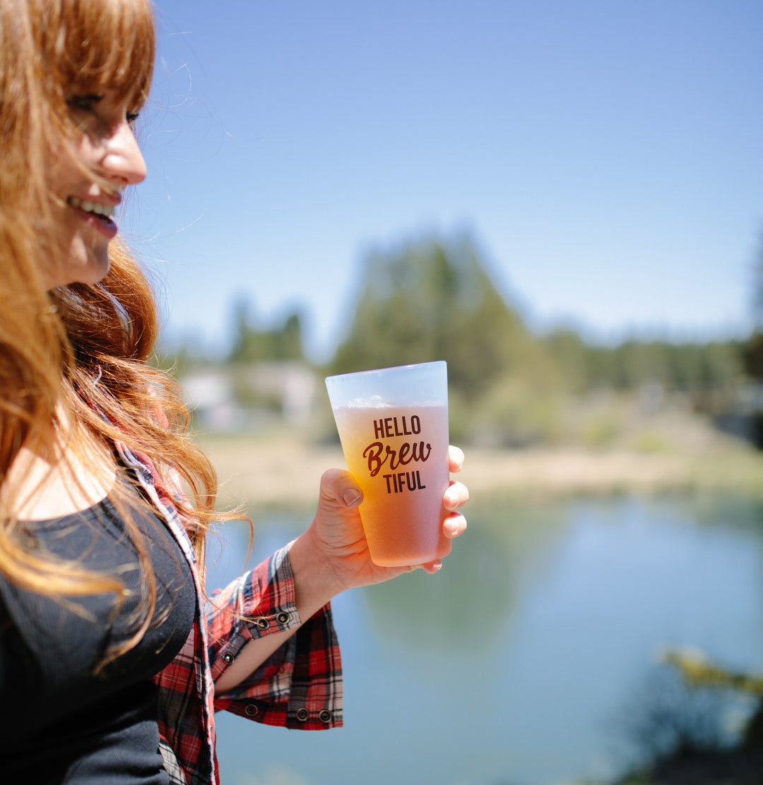 Silipint® Straight Up Pint Glass - 16 oz.