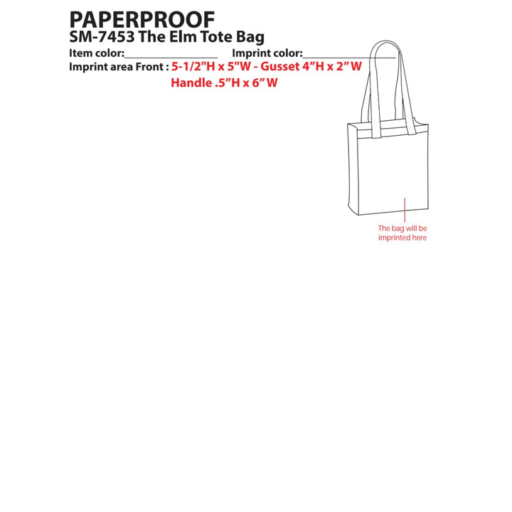 Mini Elm Non-Woven Gift Tote