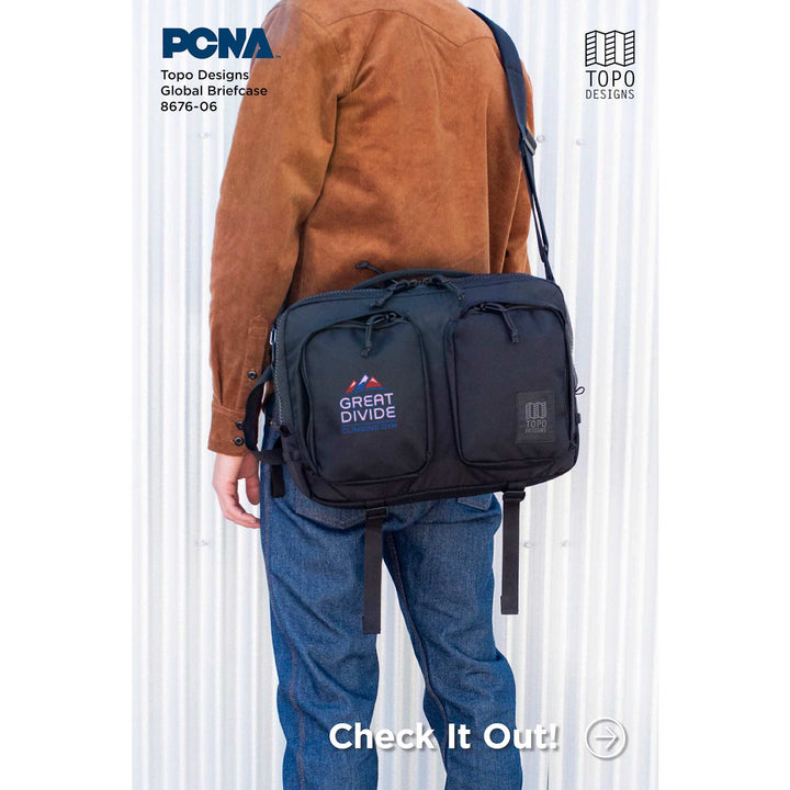 Topo Recycled Global Briefcase