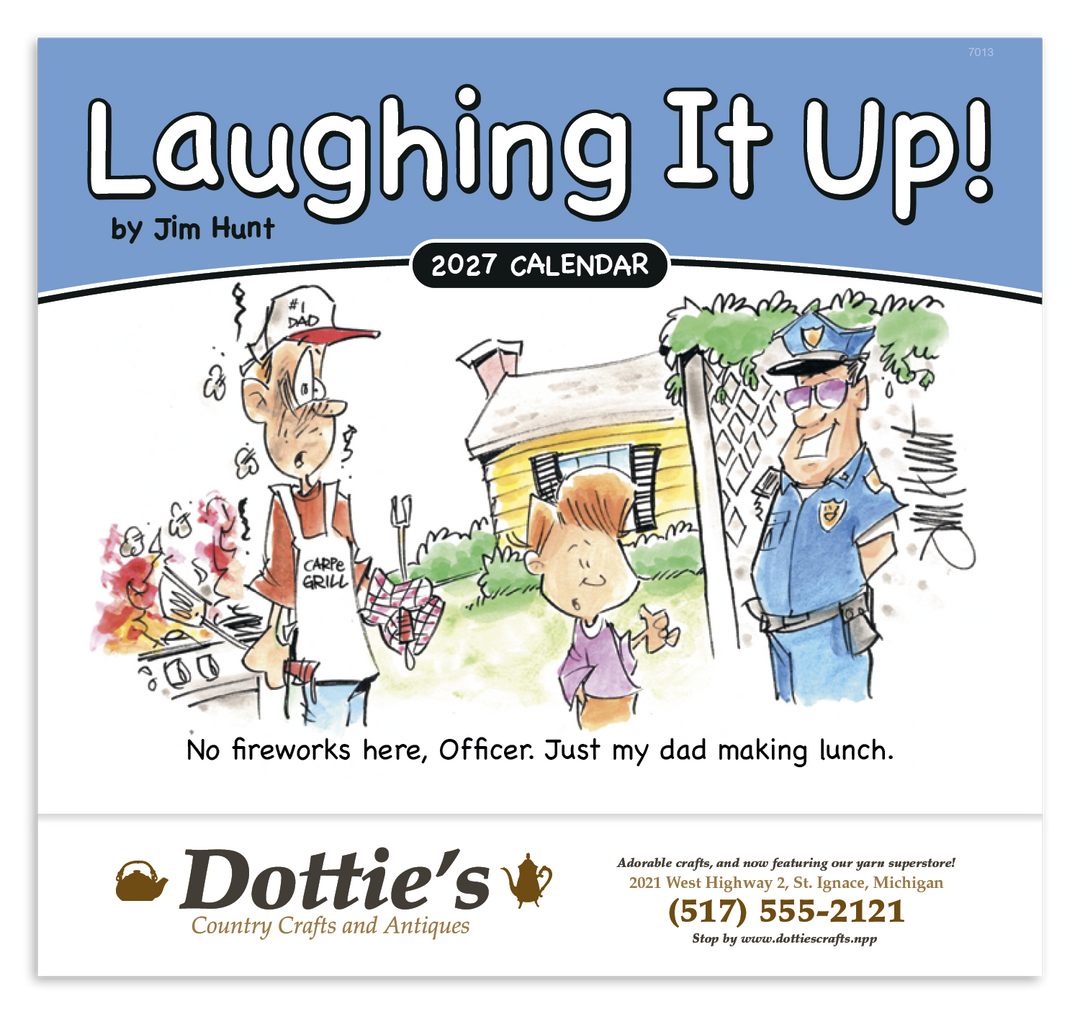 Good Value™ Laughing It Up - Stapled Calendar