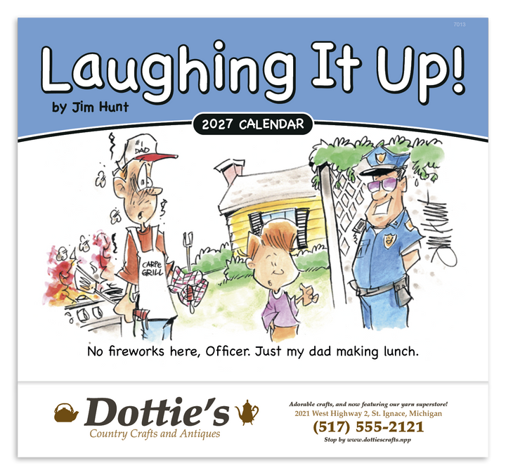 Good Value™ Laughing It Up - Stapled Calendar