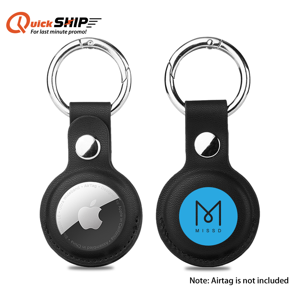 QuickShip  Apple AirTag Leatherette Case