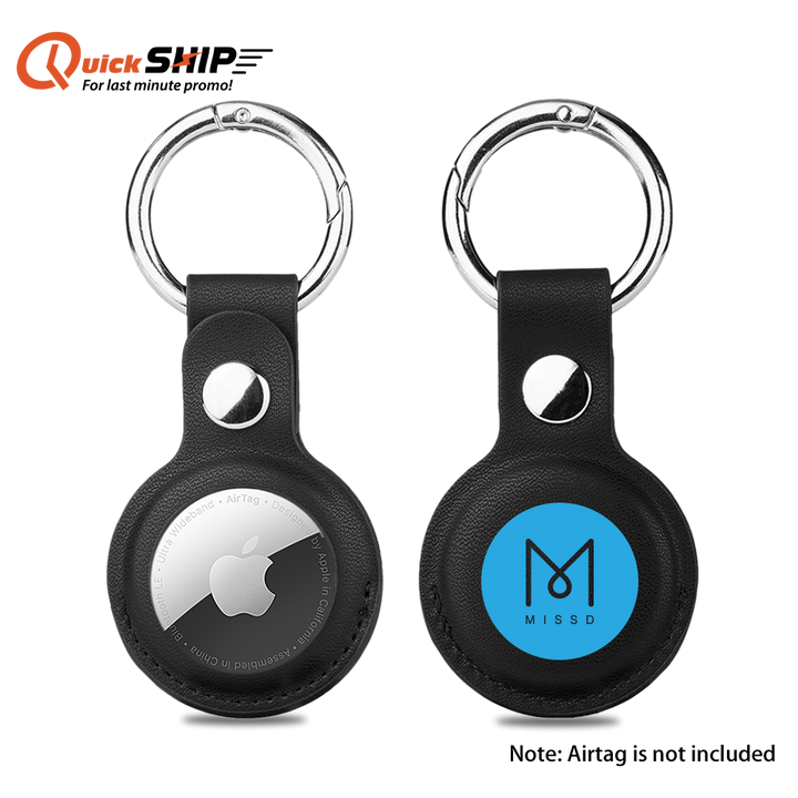 QuickShip  Apple AirTag Leatherette Case