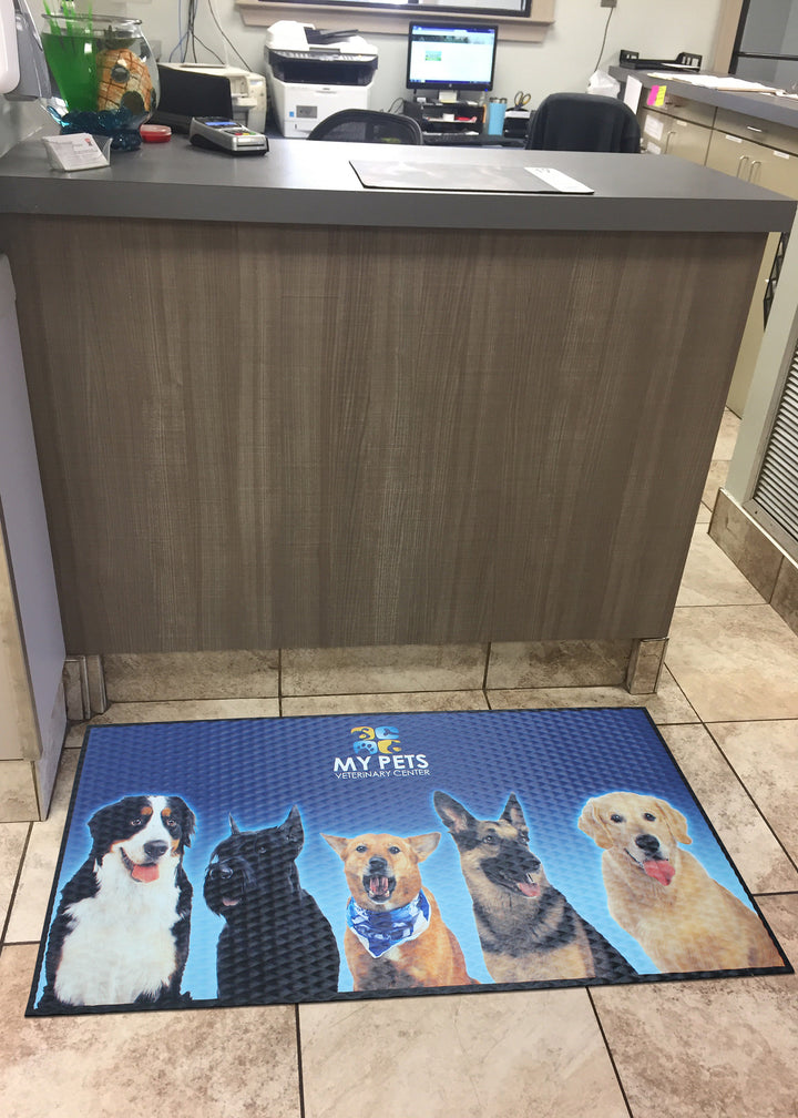 Hog Heaven Impressions Indoor Anti-Fatigue Logo Mat (2'x3')