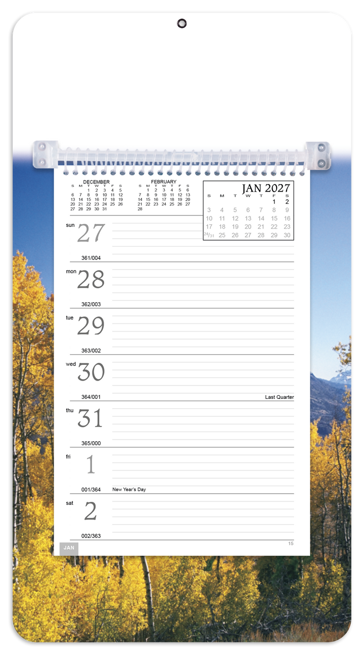 Triumph® Calendars Full-Color Weekly Memo Calendar