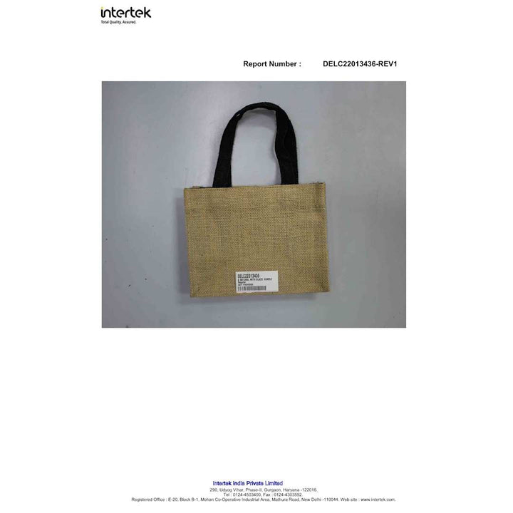 Mini Jute Gift Tote