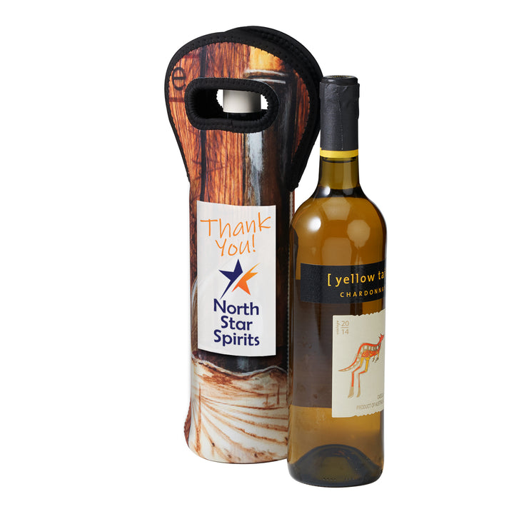 Sublimated Neoprene Wine Carrier Holder