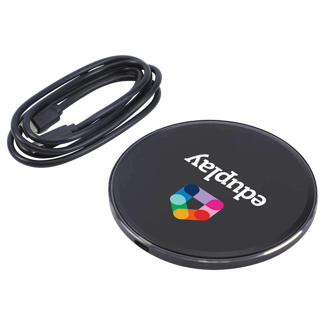15W Light-up Aluminum Wireless Charger