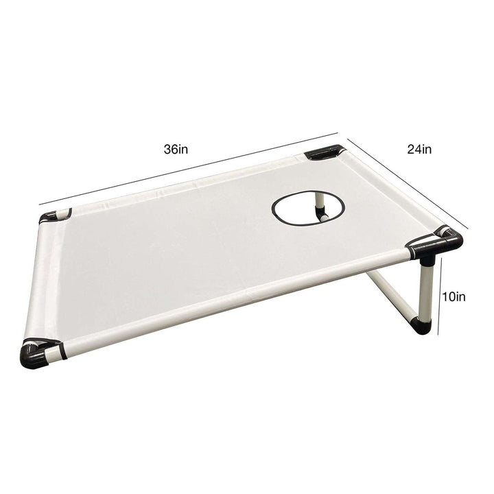 Portable Cornhole, 4 Navy & Royal Bean Bags