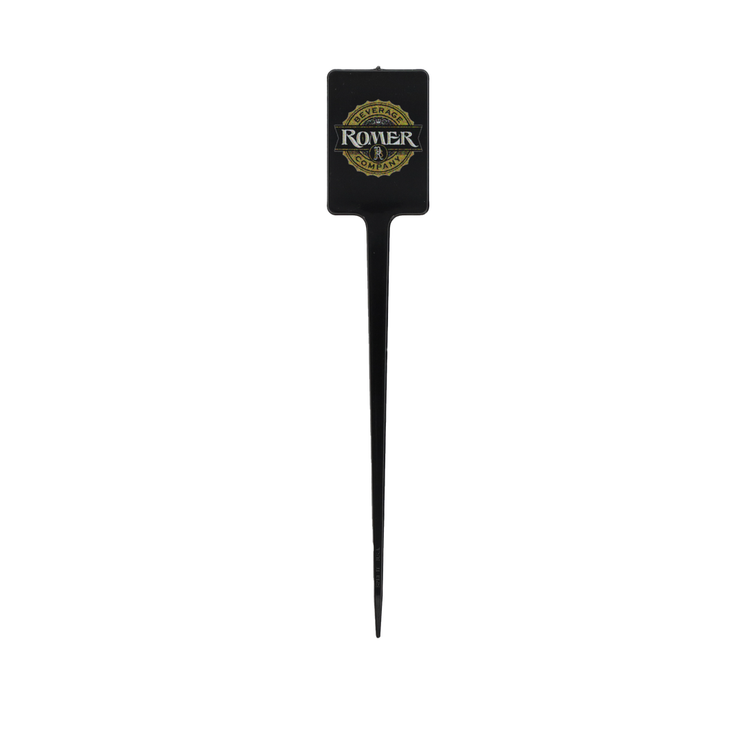 Plastic Food Pick 5.000" Upright Rectangle (Color) Digital Print