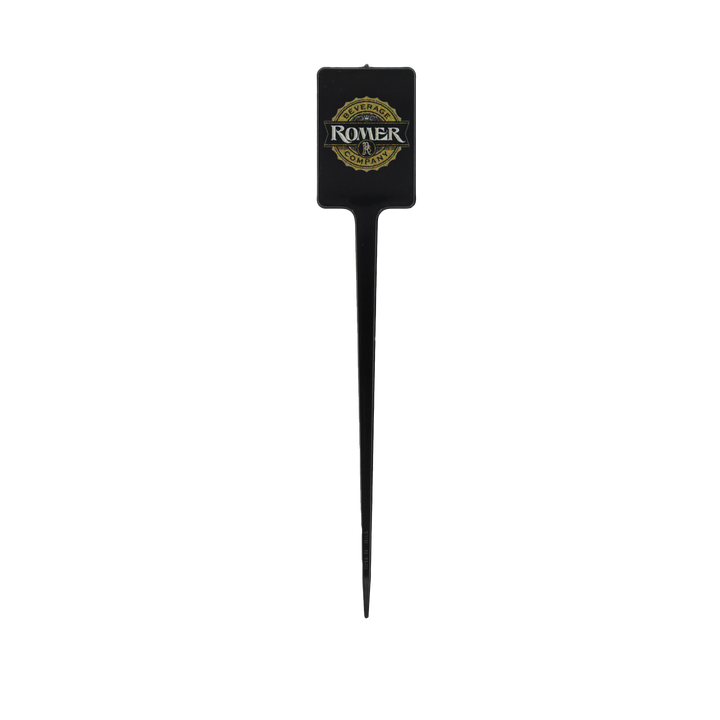 Plastic Food Pick 5.000" Upright Rectangle (Color) Digital Print