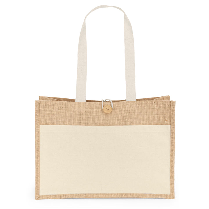 Riley™- Jute Tote - Sparkle
