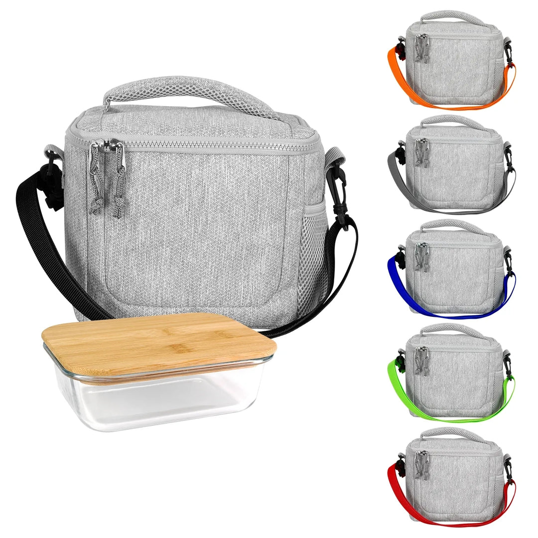 Adventure Cooler Bamboo Lunch Set