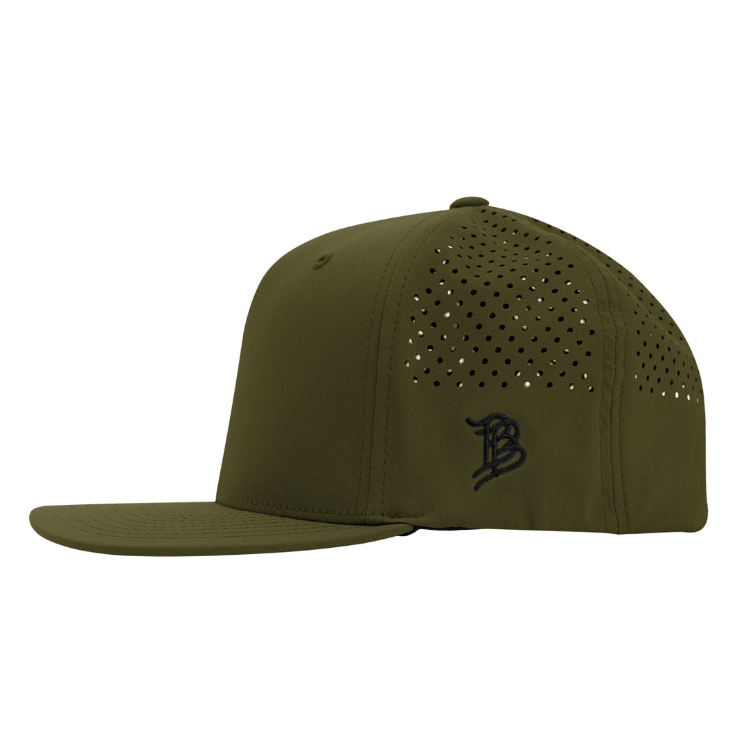 Branded Bills 585 Bare Flat Performance Cap